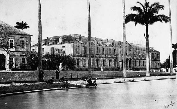 Codrington College, Barbados, c1880